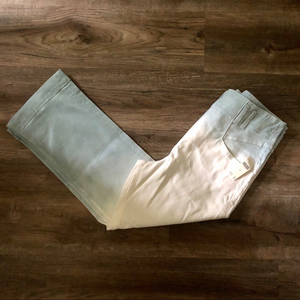 HP 🎉 NWT Anthro Pilcro High Rise Dip Dyed Slim Jeans - Picture 6 of 13